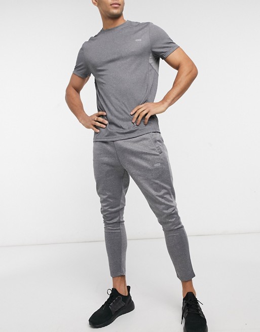 ASOS 4505 icon training super skinny jogger with quick dry in grey marl