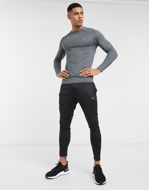 ASOS 4505 icon skinny training joggers with quick dry in khaki