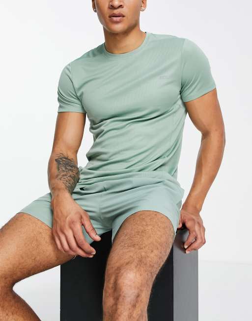 ASOS 4505 Icon oversized training t-shirt in light green