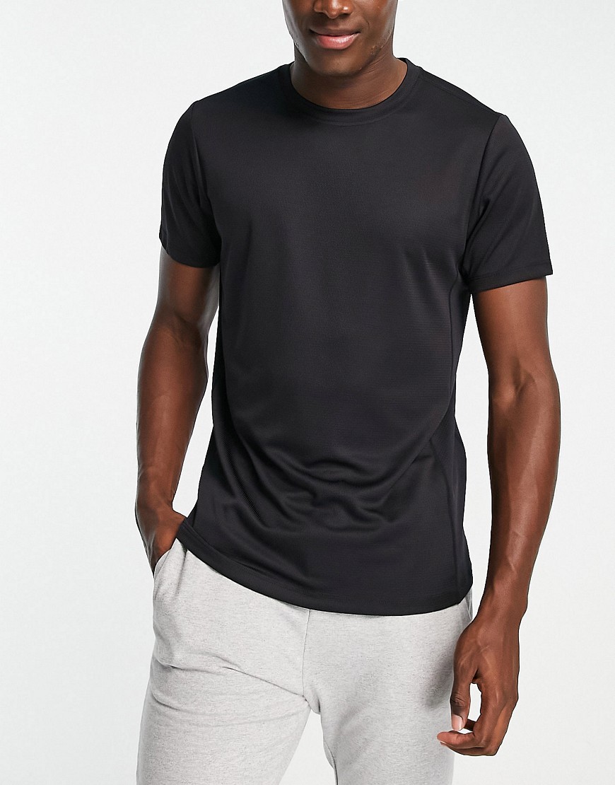 ASOS 4505 Icon training t-shirt with quick dry in black