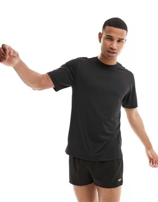  ASOS 4505 Icon training t-shirt with quick dry in black 