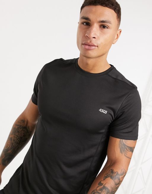 ASOS 4505 icon training t-shirt with quick dry in black