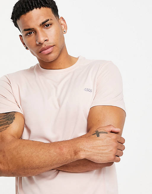 ASOS 4505 icon training t-shirt with quick dry in pink