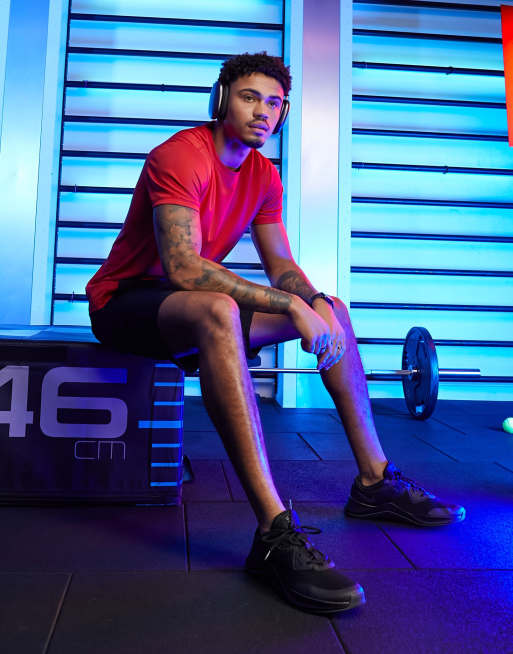 ASOS 4505 icon training t-shirt with quick dry in red , 4 of 4
