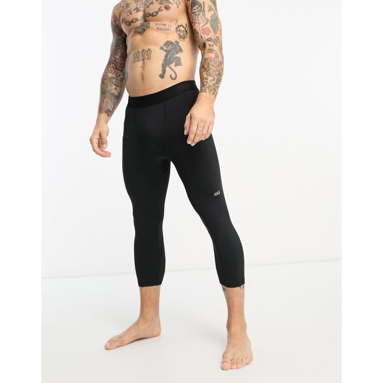 ASOS 4505 icon training tights with quick dry in black