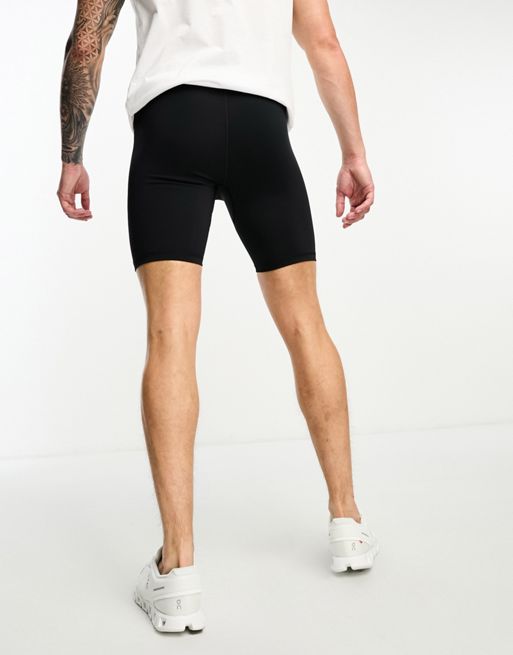 ASOS 4505 icon training tights in short length with quick dry in black