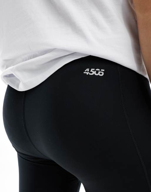 ASOS 4505 Icon training tights with quick dry in black