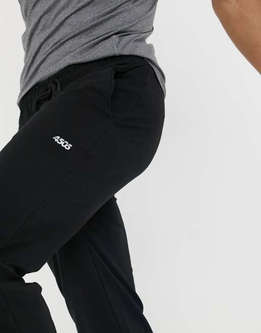 ASOS 4505 - Icon - Trainingsjoggingbroek met toelopende pasvorm in zwart , 3 van 4