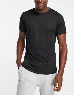 4505 icon workout t-shirt with quick dry in black