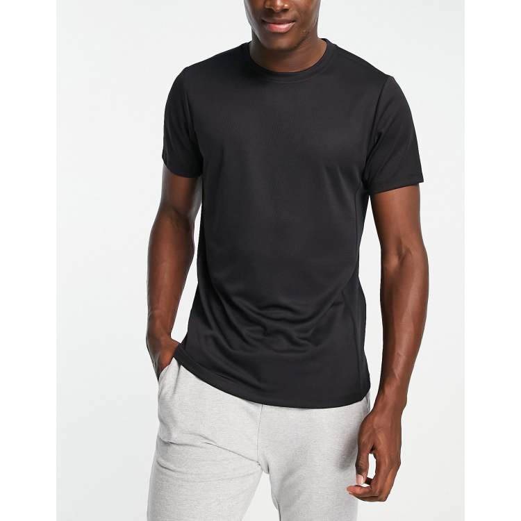 ASOS 4505 Icon training t-shirt 2 pack with quick dry in black and white