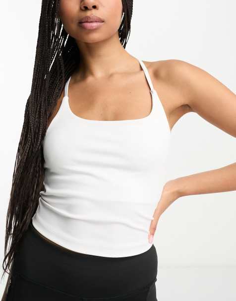 4505 Icon yoga cami crop top with inner bra  