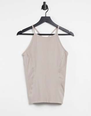 ASOS 4505 icon yoga tank in cotton touch