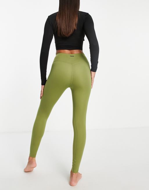 ASOS 4505 Icon yoga legging in khaki