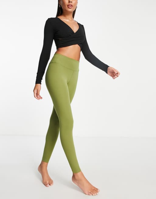 ASOS 4505 Icon yoga legging in khaki