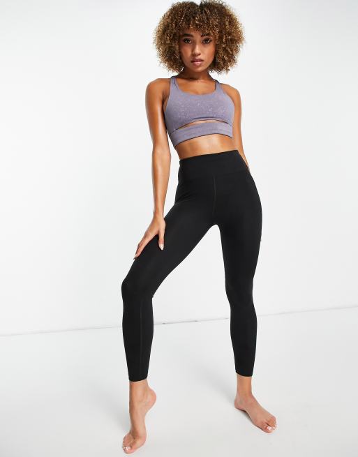 ASOS 4505 Icon slim kick soft touch yoga legging in olive green