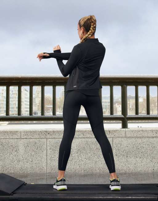 ASOS 4505 yoga seamless zip though jacket