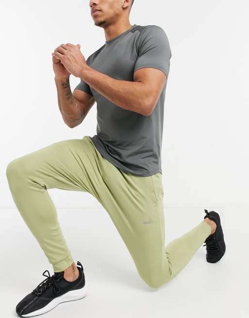 ASOS 4505 - Jogger de sport emblématique ultra ajusté en tissu à séchage rapide - Vert sauge