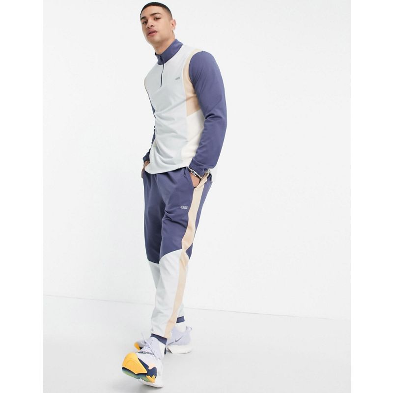 Uomo Pantaloni e leggings 4505 - Felpa e joggers da allenamento con pannelli a contrasto