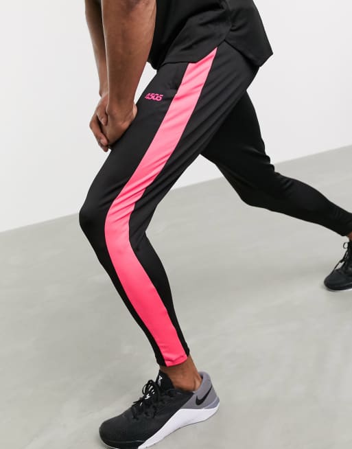 ASOS 4505 – Joggersy treningowe o bardzo obcisłym kroju z lampasami