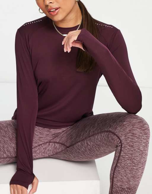ASOS 4505 – Klassisk långärmad topp för löpning 