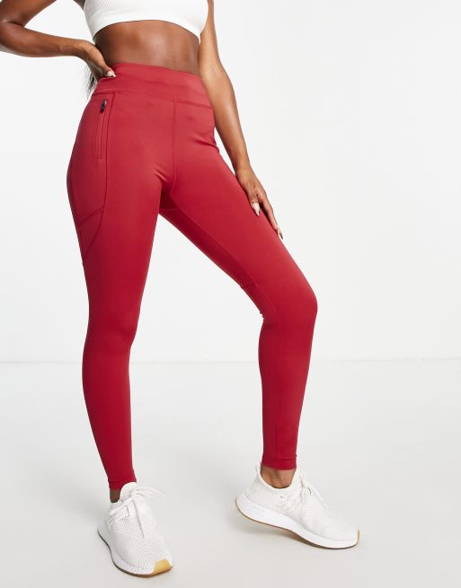 FhyzicsShops 4505 – Lauf-Leggings mit Taillenschnürung, Tasche und Logosymbol 