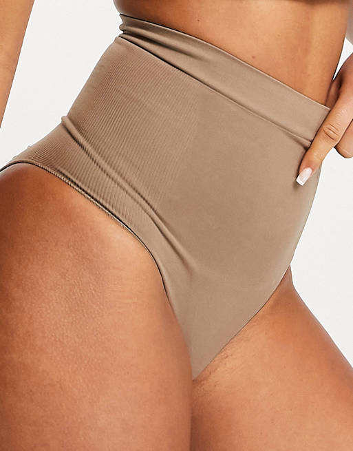 ASOS 4505 layers super high waisted sculpting compression briefs