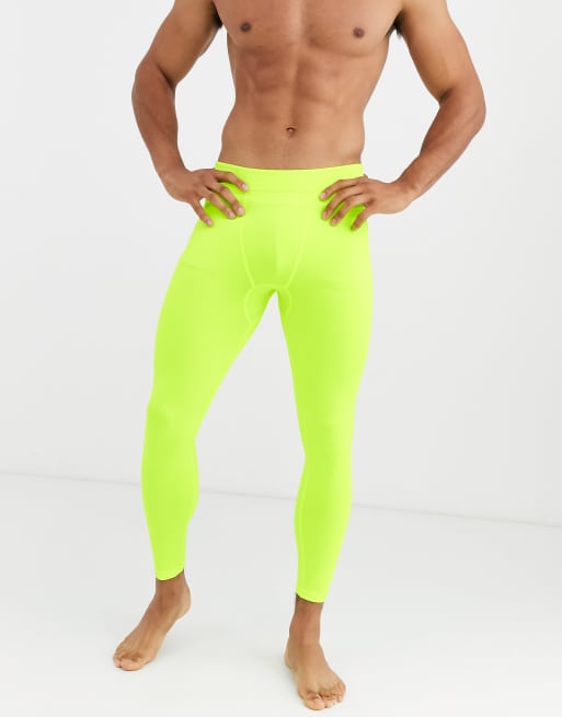 ASOS 4505 - Legging de sous-vêtement pour ski - Fluo