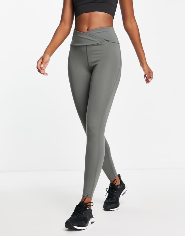 ASOS 4505 legging with deep wrap waistband