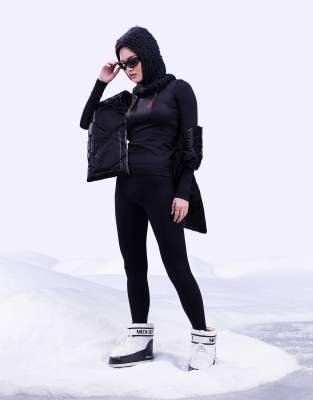 ASOS 4505 - Leggings base layer neri