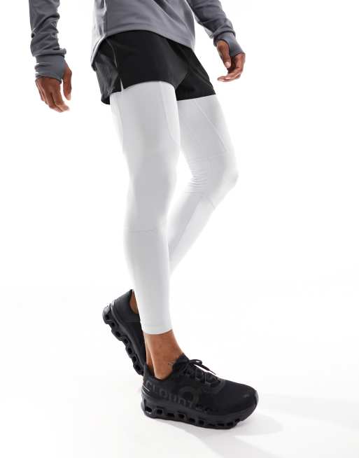 ASOS 4505 - Leggings da allenamento base layer con cuciture a vista