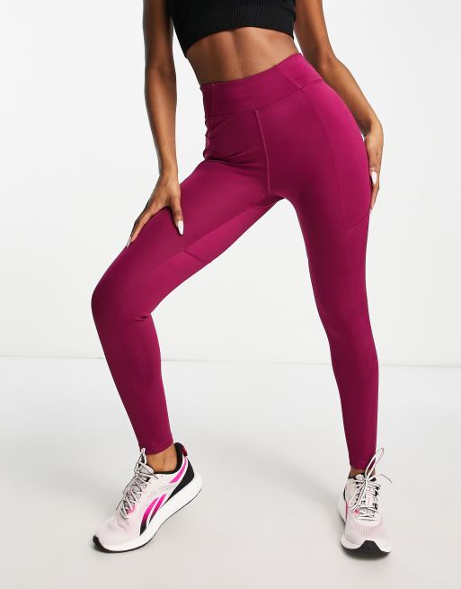 ASOS 4505 - Leggings iconici con cuciture che scolpiscono i glugei e tasca , 4 di 4