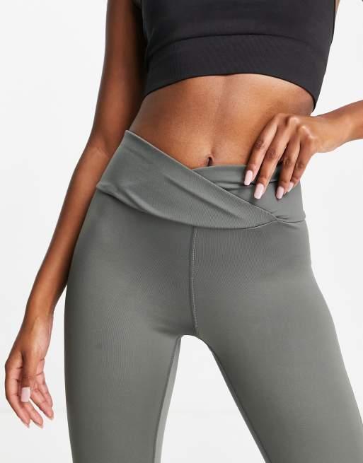 ASOS 4505 - Leggings med bredt slå om-taljebånd , 3 af 4