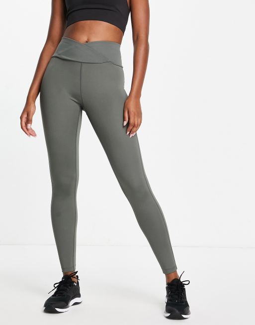 ASOS 4505 – Leggings med brett midjeband i omlottdesign , 4 av 4