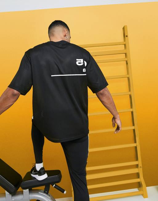 ASOS 4505 – Locker geschnittenes Sport-T-Shirt mit Aufdruck, 2 von 4
