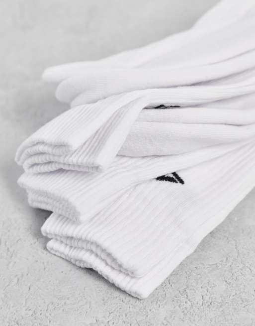 ASOS 4505 - Lot de 3 paires de chaussettes de sport à propriétés antibactériennes - Blanc, 4 de 4