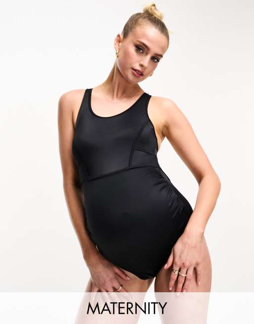 ASOS 4505 Maternity Active Maillot 1 piece avec decoupe au dos ASOS