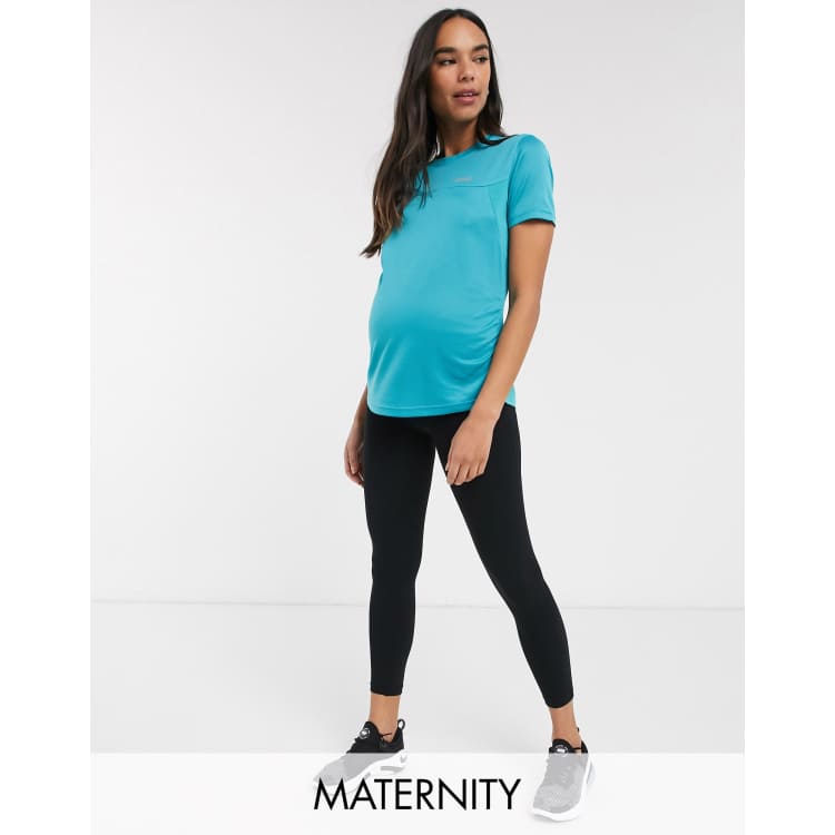 ASOS 4505 Maternity legging with over the knee power mesh