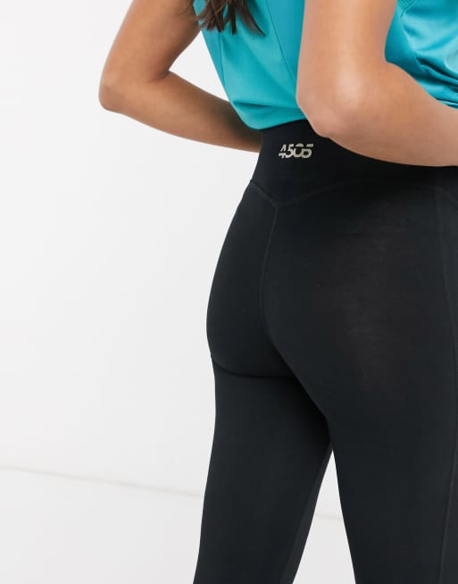 ASOS 4505 Maternity legging with over the knee power mesh