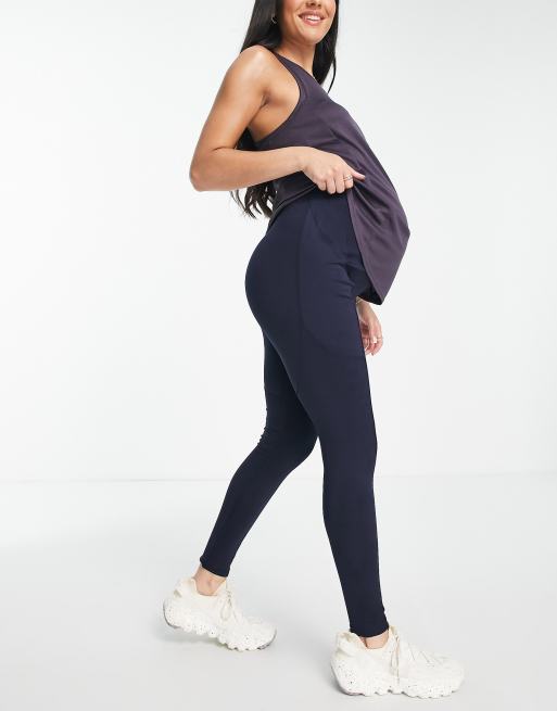 ASOS 4505 Maternity legging with bum sculpt detail in print in polyester -  MULTI