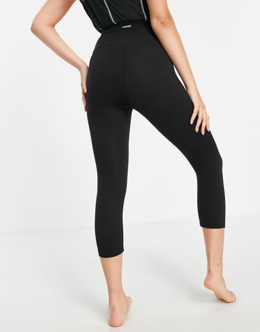 ASOS DESIGN Maternity over the bump capri legging in black