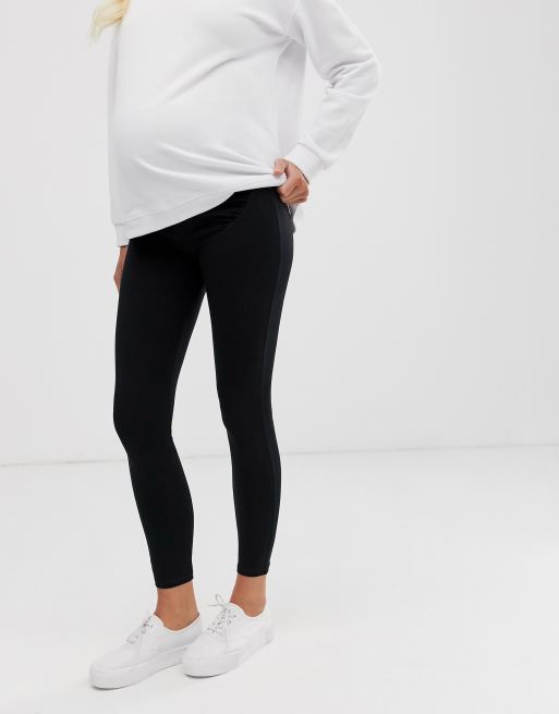 Women's long black leggings