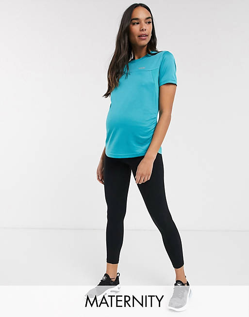 ASOS 4505 Maternity – Leggings aus Baumwolle mit Logo