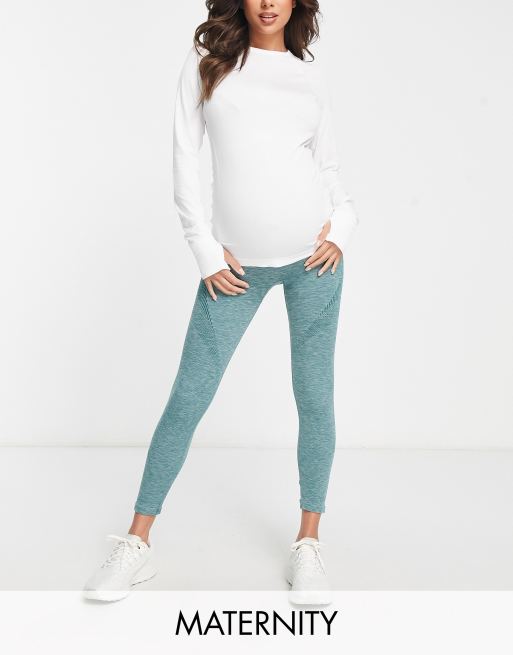 ASOS 4505 Maternity - Sømløse leggings med formende paneler