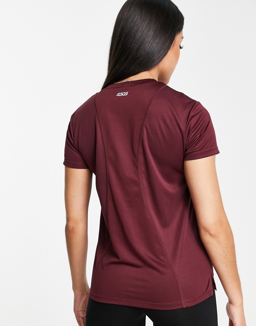 T-shirt tecnica con logo-Rosso - ASOS T-shirt donna  - immagine3