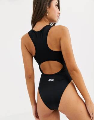 cut out back swimsuit