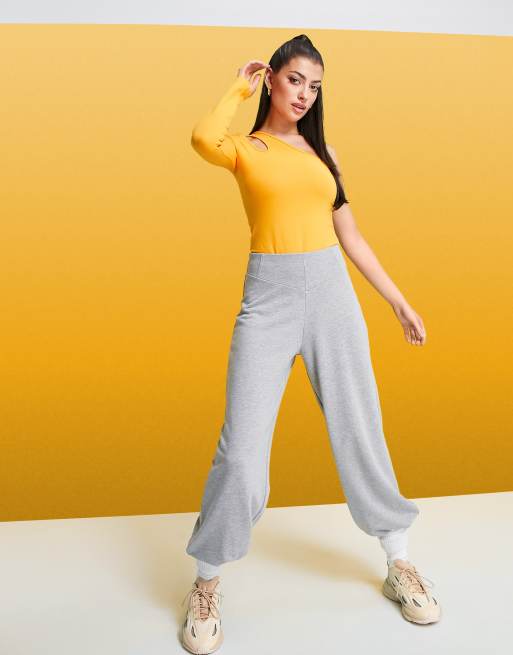 ASOS 4505 – Mjukisbyxor med korsettdetalj i midjan