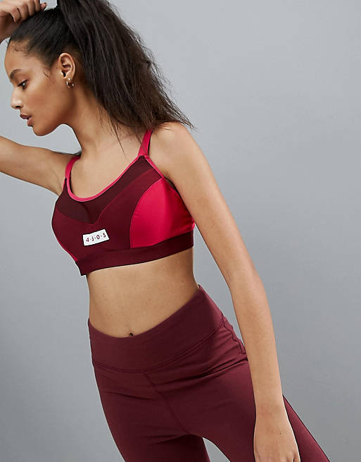 ASOS 4505 Molded Sports Bra With Underwire