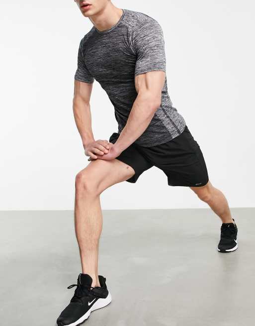 ASOS 4505 - Muscle fit trainingsshirt in naadloze space dye, 4 van 4
