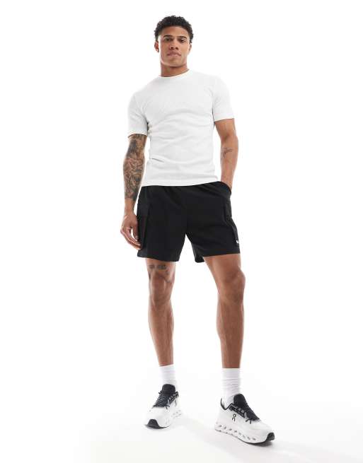 ASOS 4505 – Nahtloses, körperbetontes Sport-T-Shirt in geripptem  