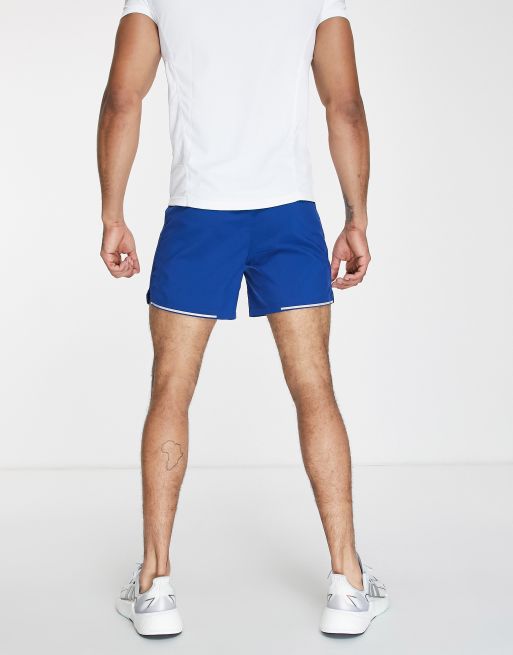 ASOS 4505 – Niebieskie szybkoschnące szorty do biegania, 4 z 4